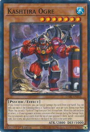 Kashtira Ogre (DABL-EN014) - Darkwing Blast 1st Edition