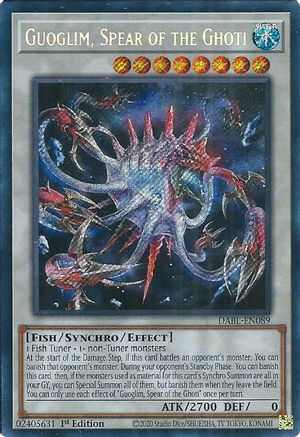 Guoglim, Spear of the Ghoti (DABL-EN089) - Darkwing Blast 1st Edition