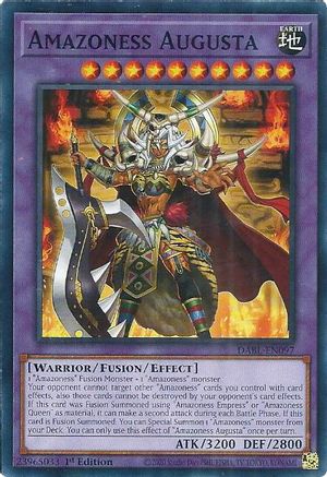 Amazoness Augusta (DABL-EN097) - Darkwing Blast 1st Edition