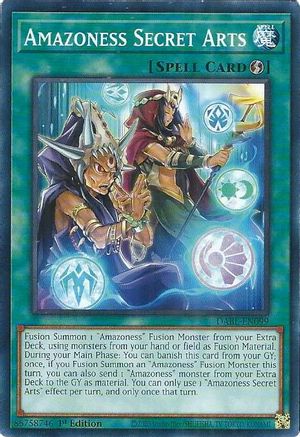 Amazoness Secret Arts - DABL-EN099 - Darkwing Blast 1st Edition