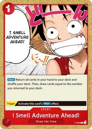 I Smell Adventure Ahead! (Promotion Pack 2022) (P-002) - One Piece Promotion Cards