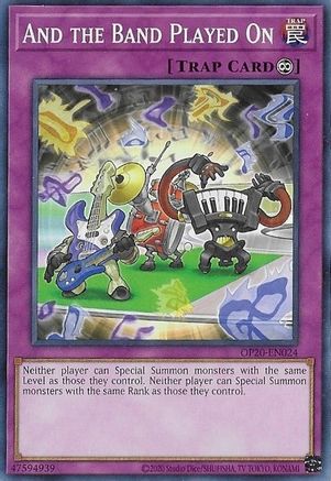 And the Band Played On - OP20-EN024 - OTS Tournament Pack 20 Unlimited