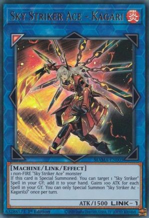 Sky Striker Ace - Kagari (MAMA-EN005) - Magnificent Mavens 1st Edition