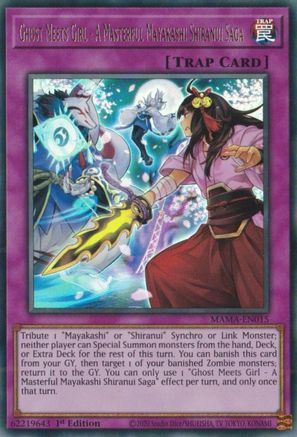 Ghost Meets Girl - A Masterful Mayakashi Shiranui Saga (MAMA-EN015) - Magnificent Mavens 1st Edition