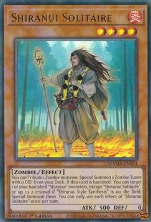 Shiranui Solitaire (MAMA-EN054) - Magnificent Mavens 1st Edition
