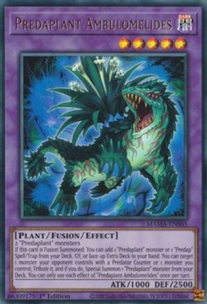 Predaplant Ambulomelides (MAMA-EN065) - Magnificent Mavens 1st Edition