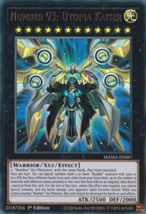 Number 93: Utopia Kaiser (MAMA-EN067) - Magnificent Mavens 1st Edition