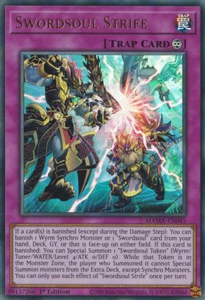 Swordsoul Strife (MAMA-EN045) - Magnificent Mavens 1st Edition