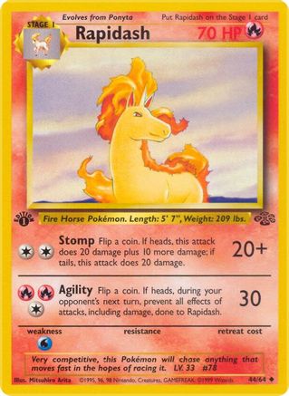 Rapidash 44/64 - Jungle Unlimited