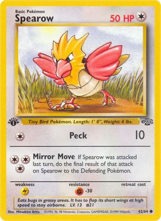 Spearow 62/64 - Jungle Unlimited