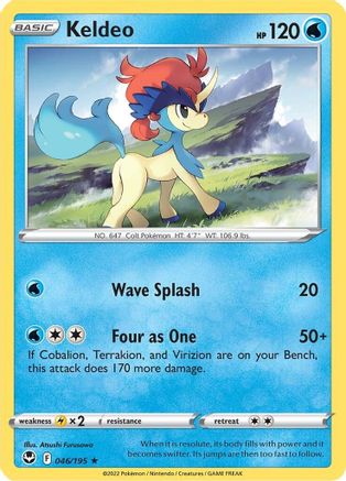 Keldeo 46/195 - SWSH12 Silver Tempest