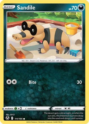 Sandile 111/195 - Silver Tempest