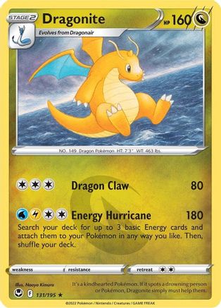 Dragonite 131/195 - Silver Tempest Holofoil