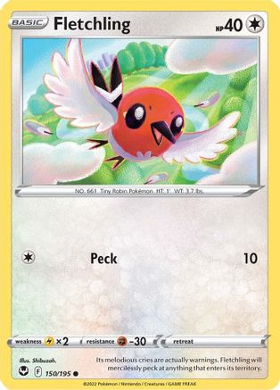 Fletchling 150/195 - Silver Tempest