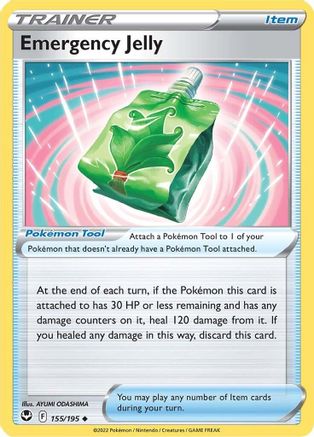 Emergency Jelly 155/195 - Silver Tempest Reverse Holofoil