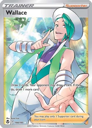 Wallace (Full Art) 194/195 - SWSH12 Silver Tempest Holofoil