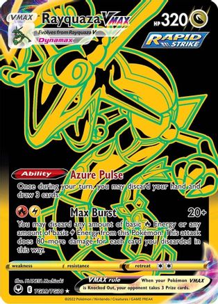 Rayquaza VMAX TG29/30 - Silver Tempest Trainer Gallery Holofoil