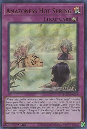 Amazoness Hot Spring - BLCR-EN039 - Battles of Legend: Crystal Revenge 1st Edition
