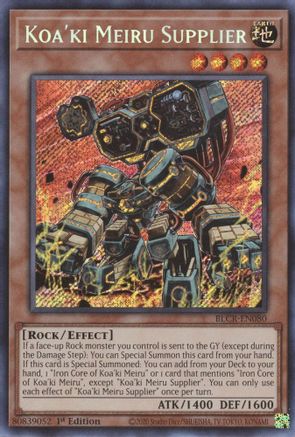 Koa'ki Meiru Supplier (BLCR-EN080) - Battles of Legend: Crystal Revenge 1st Edition
