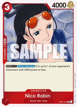 Nico Robin (OP01-017) - Romance Dawn Foil