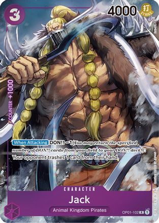 Jack (Parallel) (OP01-102) - Romance Dawn Foil