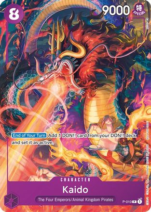 Kaido (Tournament Pack Vol. 1) (P-010) - One Piece Promotion Cards