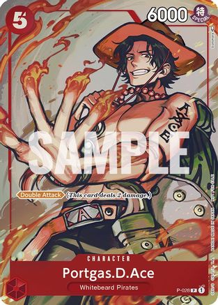 Portgas.D.Ace (Event Pack Vol. 1) (P-028) - One Piece Promotion Cards Foil