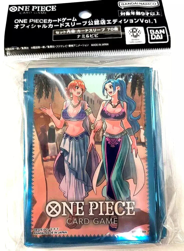 One Piece Nami & Vivi Sleeves Vol. 1 Official