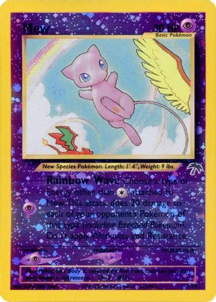 Mew 1/18 - Southern Islands Reverse Holofoil