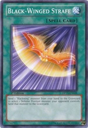 Black-Winged Strafe (DP11-EN019) - Duelist Pack 11: Crow 1st Edition