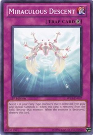 Miraculous Descent (SDLS-EN037) - Structure Deck: Lost Sanctuary 1st Edition