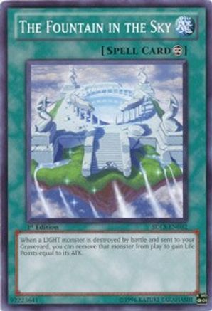 The Fountain in the Sky (SDLS-EN032) - Structure Deck: Lost Sanctuary 1st Edition