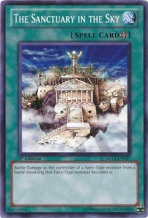 The Sanctuary in the Sky (SDLS-EN027) - Structure Deck: Lost Sanctuary 1st Edition