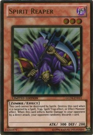 Spirit Reaper (GLD4-EN011) - Gold Series 4: Pyramids Edition Limited