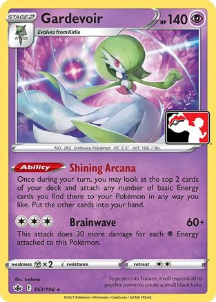 Gardevoir 61 - Prize Pack Series Cards