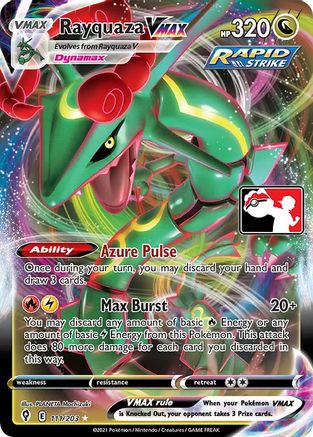 Rayquaza VMAX 111 - Prize Pack Series Cards Holofoil