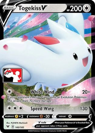 Togekiss V 140 - Prize Pack Series Cards Holofoil