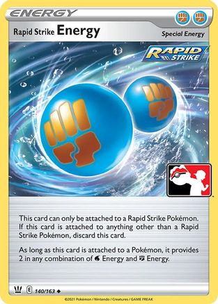 Rapid Strike Energy 140 - Prize Pack Series Cards Holofoil