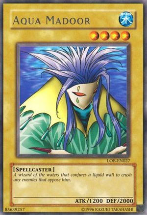 Aqua Madoor (LOB-EN027) - Legend of Blue Eyes White Dragon (Worldwide English) Unlimited