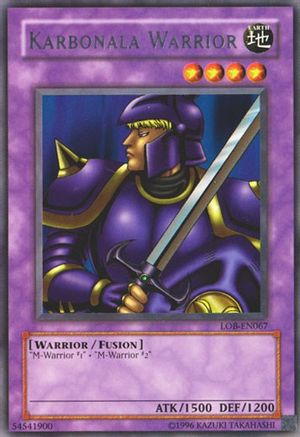 Karbonala Warrior (LOB-EN067) - Legend of Blue Eyes White Dragon (Worldwide English) Unlimited