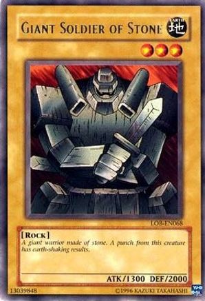 Giant Soldier of Stone (LOB-EN068) - Legend of Blue Eyes White Dragon (Worldwide English) Unlimited