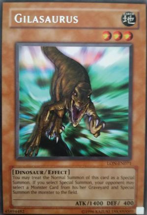 Gilasaurus (LON-EN071) - Labyrinth of Nightmare (Worldwide English)