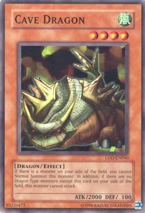 Cave Dragon (LOD-EN040) - Legacy of Darkness (Worldwide English) Unlimited