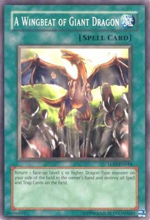 A Wingbeat of Giant Dragon - LOD-EN044 - Legacy of Darkness (Worldwide English) Unlimited