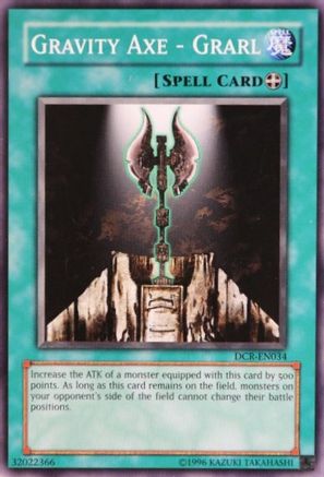Gravity Axe - Grarl (DCR-EN034) - Dark Crisis (Worldwide English) Unlimited