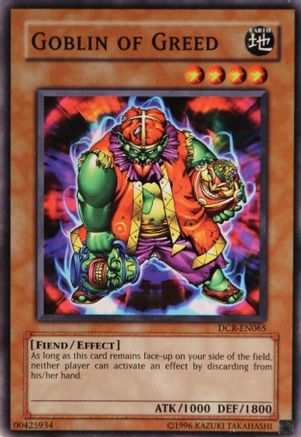 Goblin of Greed (DCR-EN065) - Dark Crisis (Worldwide English) Unlimited