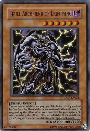 Skull Archfiend of Lightning (DCR-EN073) - Dark Crisis (Worldwide English)