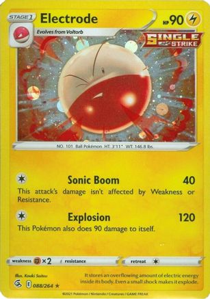 Electrode - 088/264 (Cosmos Holo) 88 - Miscellaneous Cards & Products Holofoil