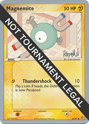 Magnemite - 2004 (Reed Weichler) 63 - World Championship Decks