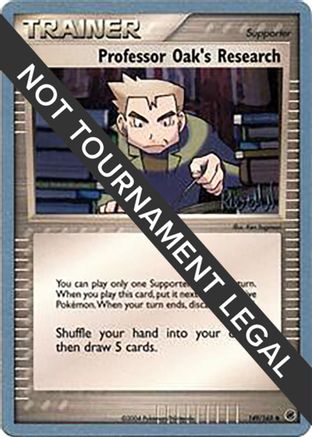 Professor Oak's Research - 2004 (Reed Weichler) 149 - World Championship Decks